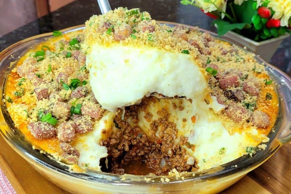 Escondidinho De Carne Moída