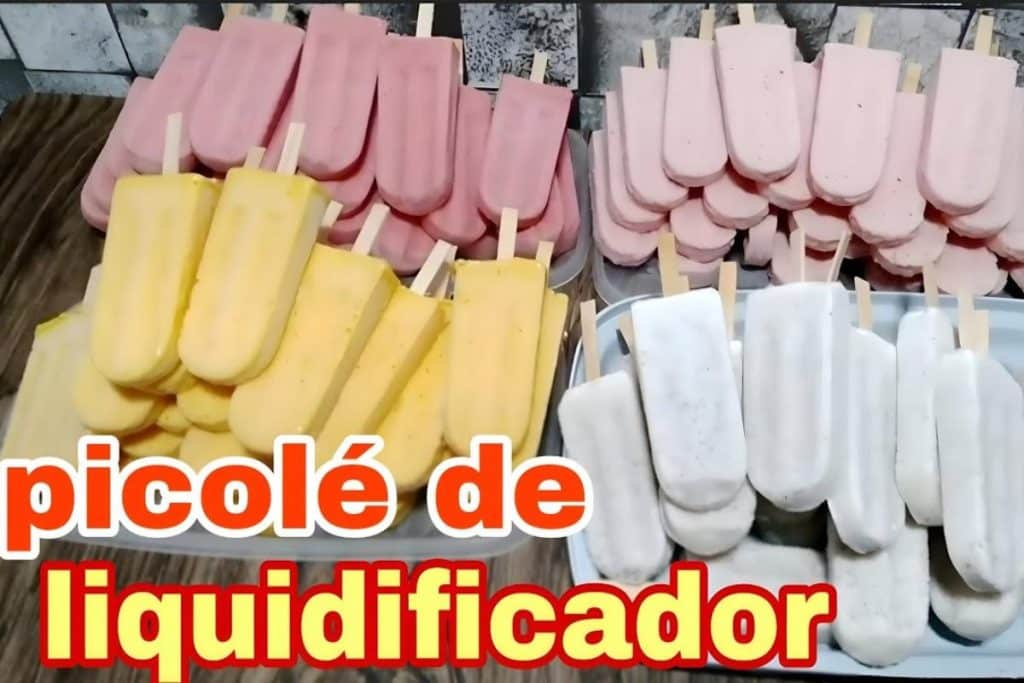 Picolé De Liquidificador