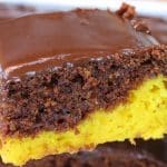 Bolo De Cenoura Com Chocolate