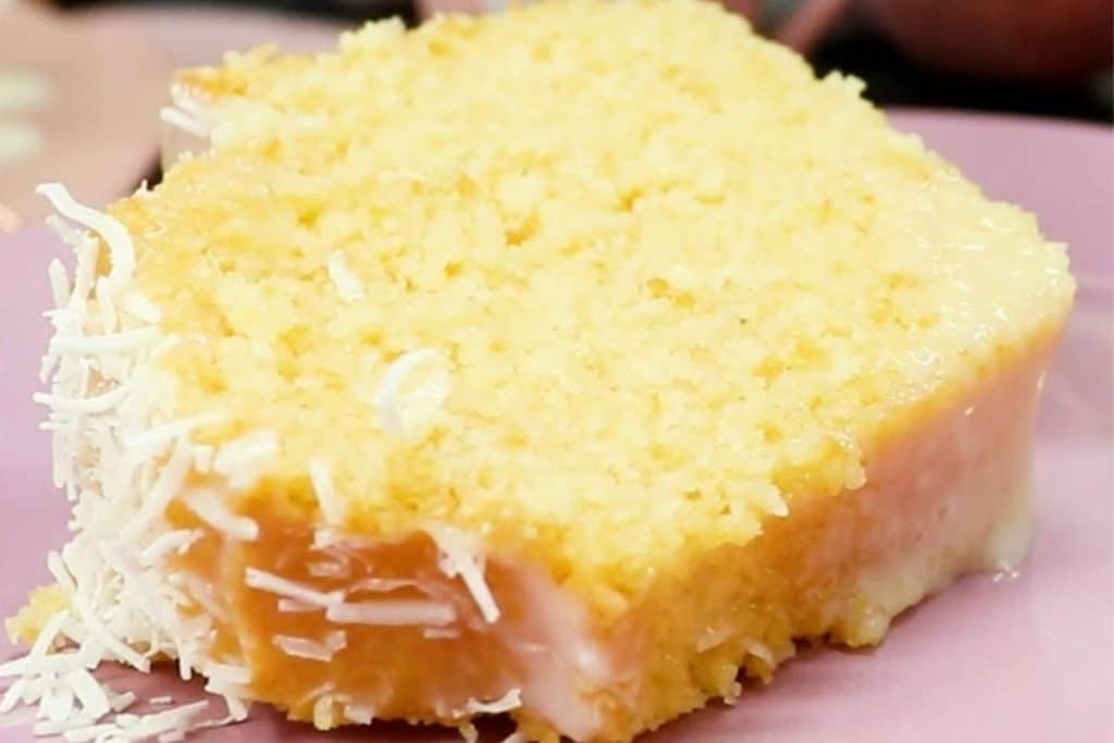 Bolo De Coco Sem Farinha