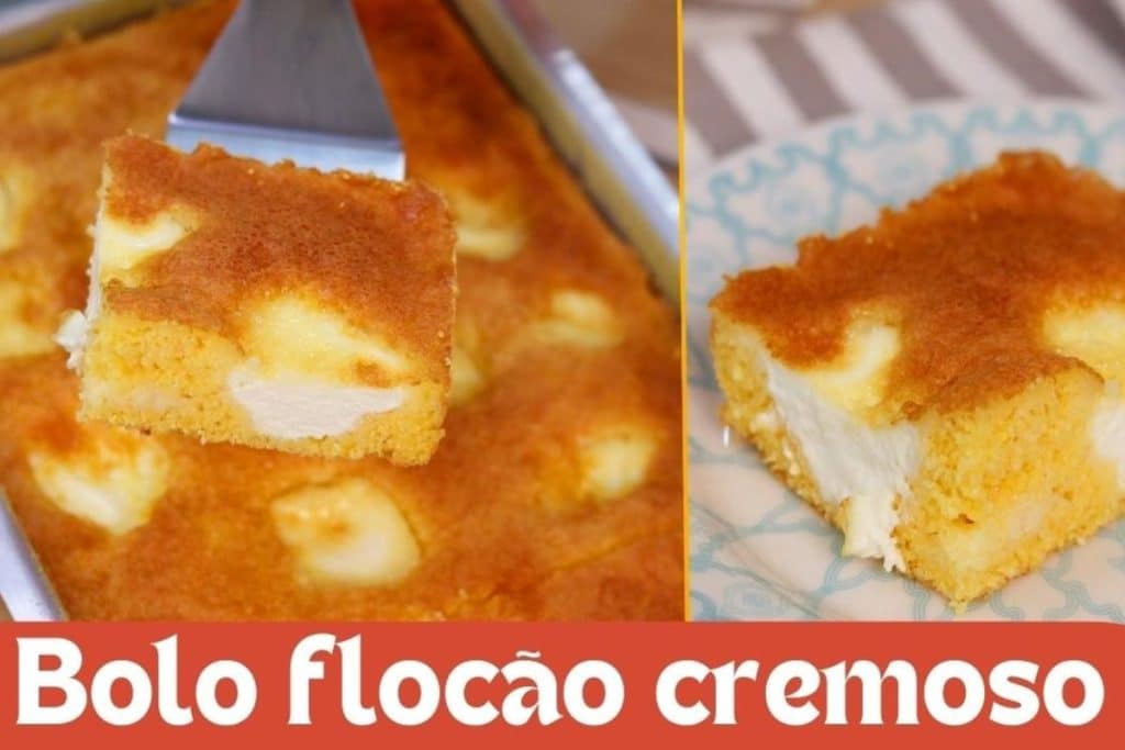 Bolo De Flocão