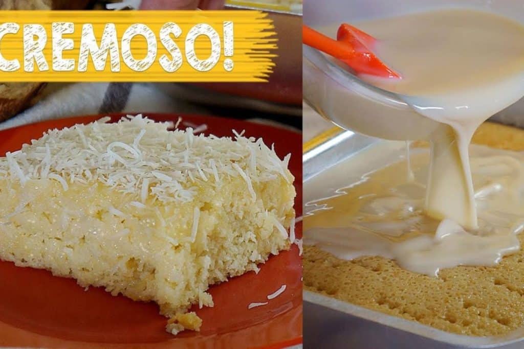 Bolo Gelado De Coco