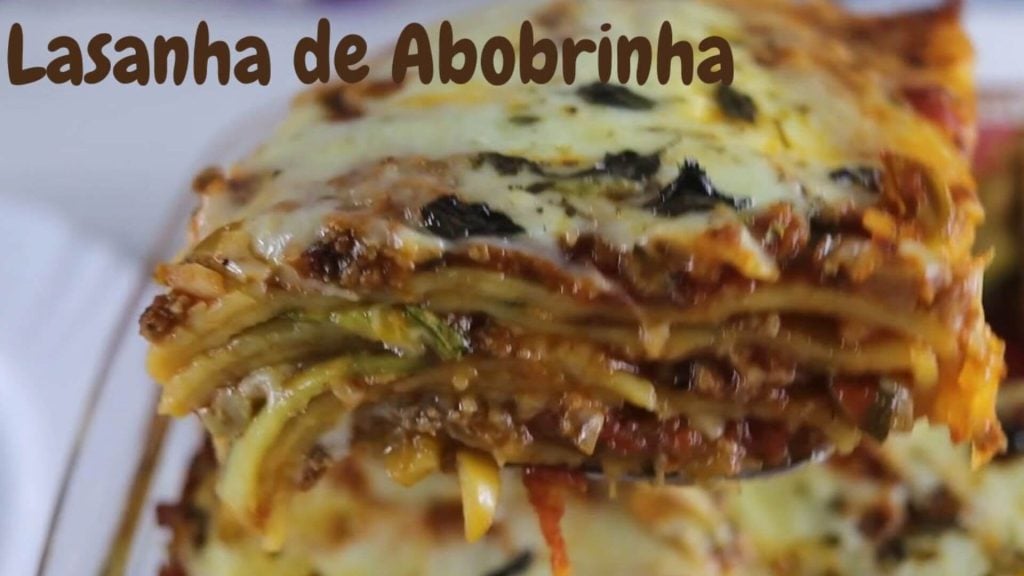 Lasanha De Abobrinha