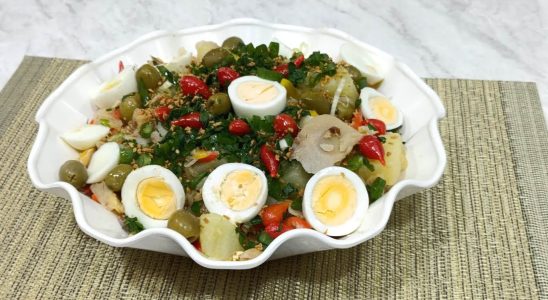 salada de bacalhau