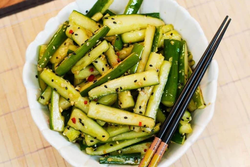 Salada De Pepino Japonesa