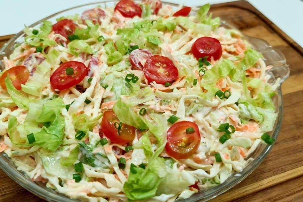 Salada De Repolho Cremosa