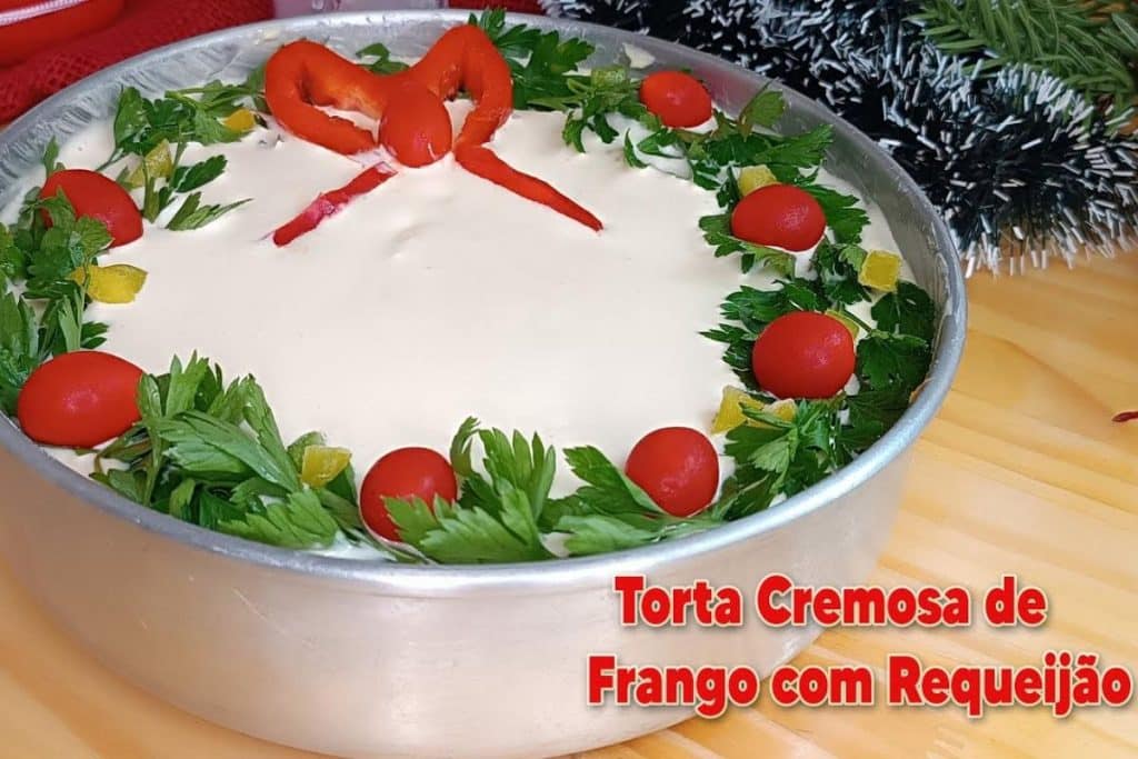 Torta Cremosa De Frango