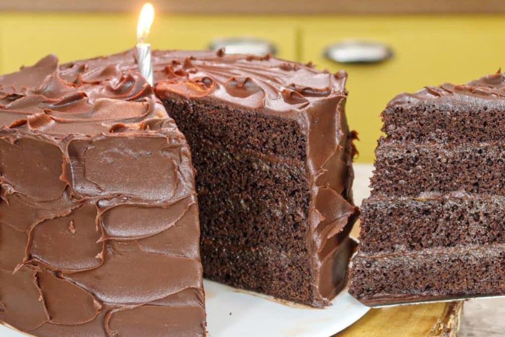 Bolo De Chocolate Molhadinho