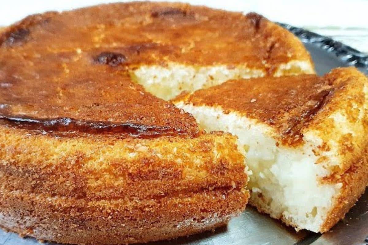 bolo de coco cremoso