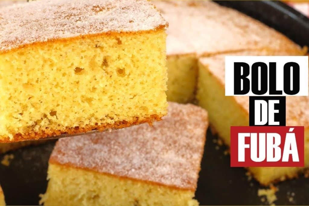 Bolo De Fubá Fofinho