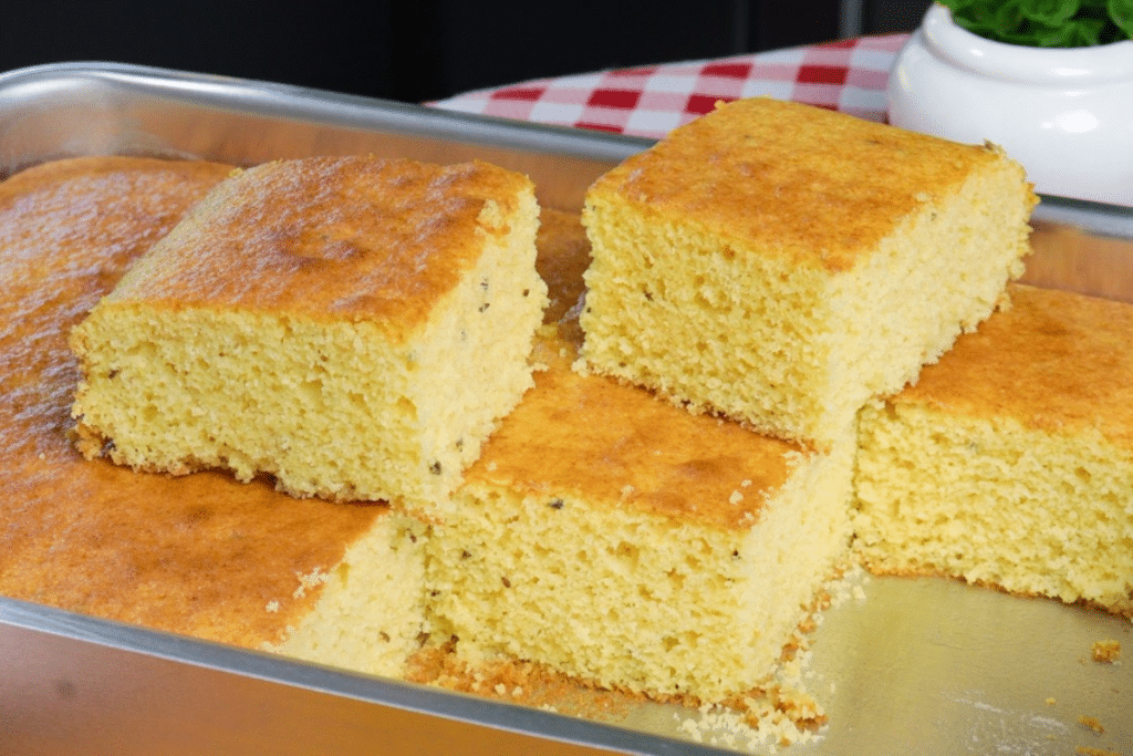 Bolo De Fubá Fofinho