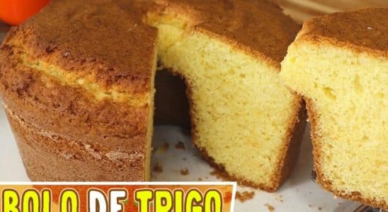 Bolo Simples De Trigo