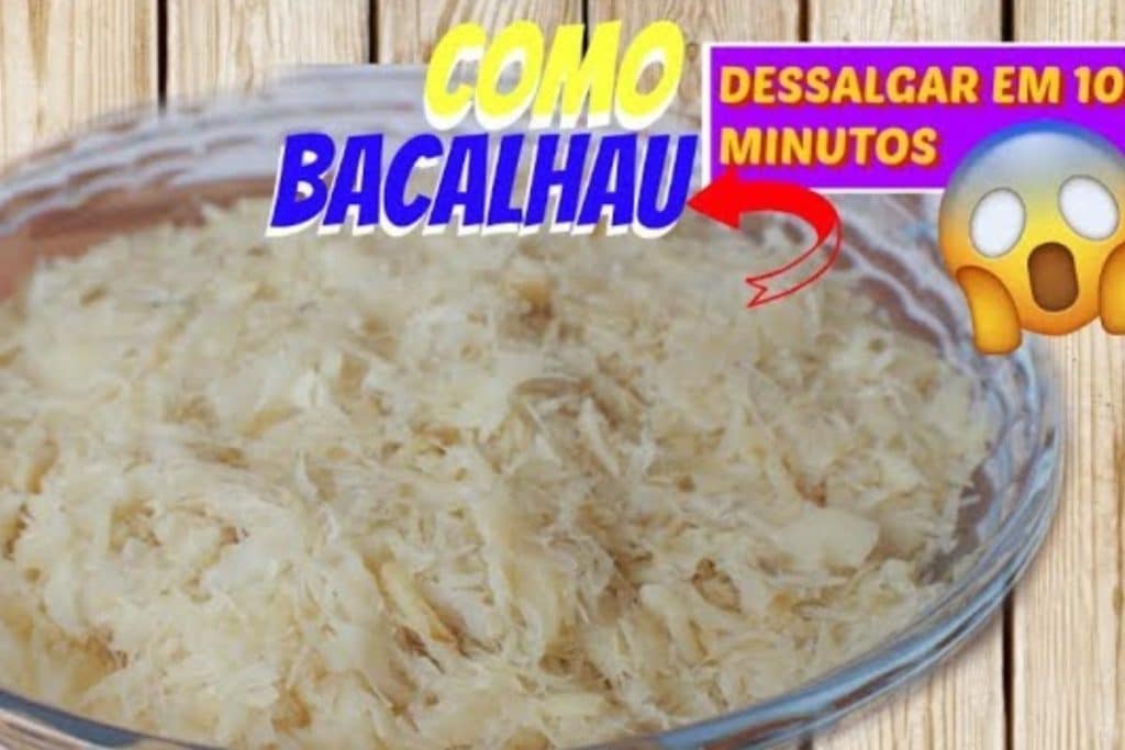 Como Dessalgar Bacalhau