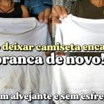 Como Lavar Roupa Branca Amarelada