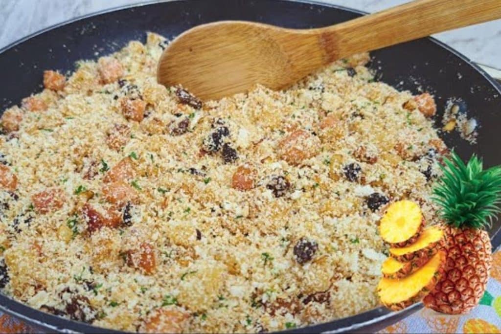 Farofa De Abacaxi Com Bacon