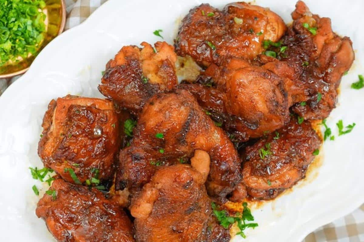 frango caramelizado