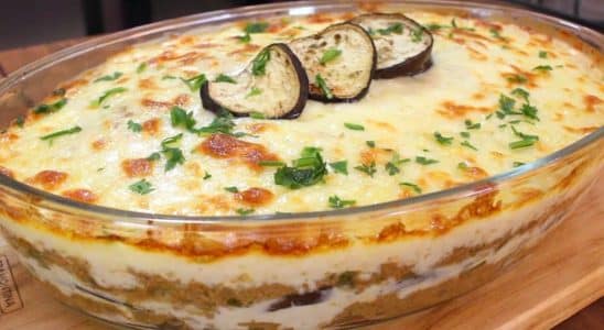 lasanha de berinjela