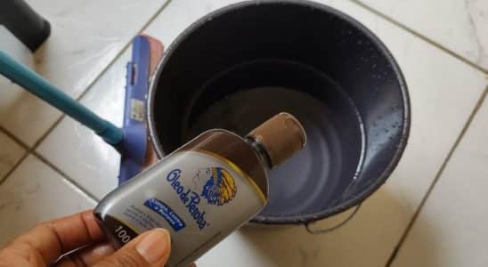 misturinha para limpar piso