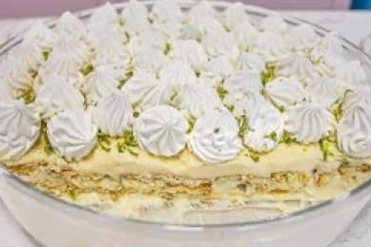 pavê torta de limão