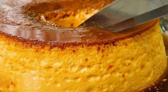 pudim fácil para o natal