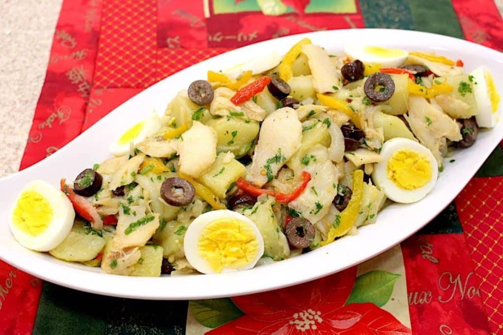 salada de bacalhau