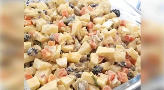 salada de maionese de natal