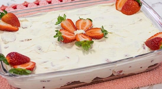 sobremesa gelada de natal