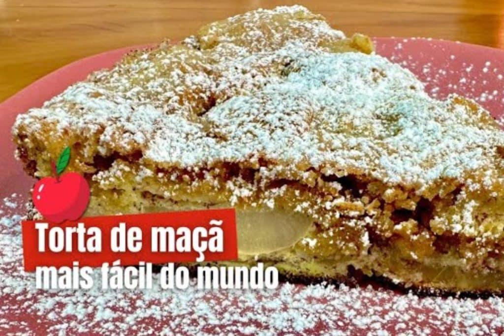 Torta De Maçã Alemã