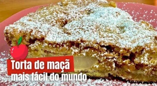 Torta De Maçã Alemã