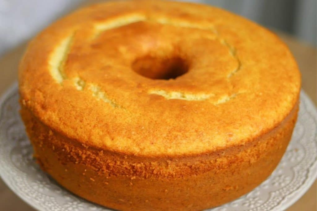 Bolo De Baunilha