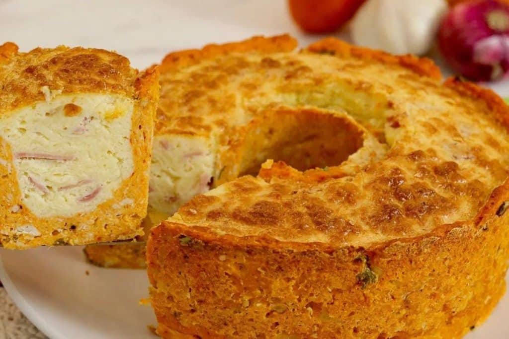 Bolo De Frango Com Queijo