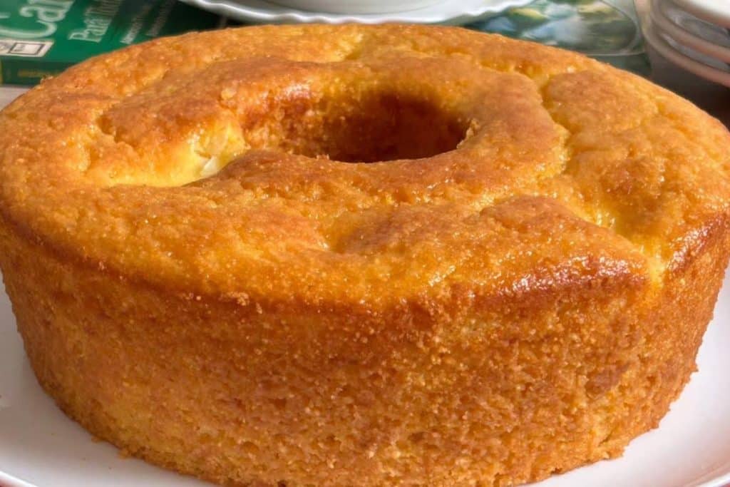 Bolo De Milho Com Requeijão