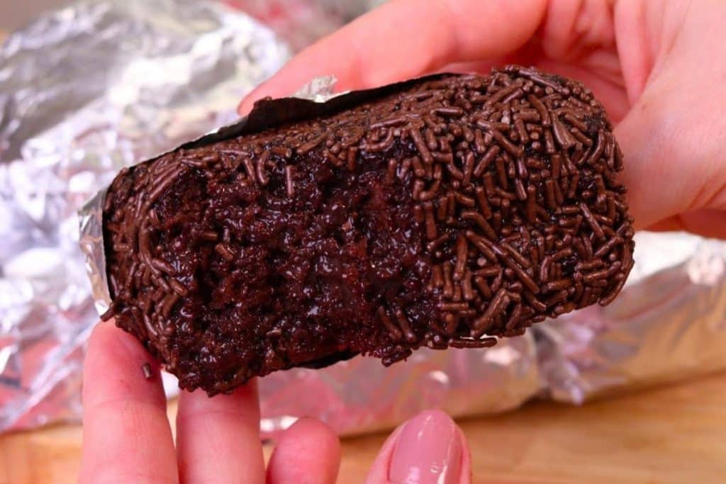 Bolo Gelado De Brigadeiro