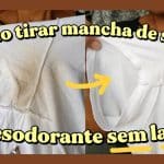 Como Tirar Mancha De Roupa Branca