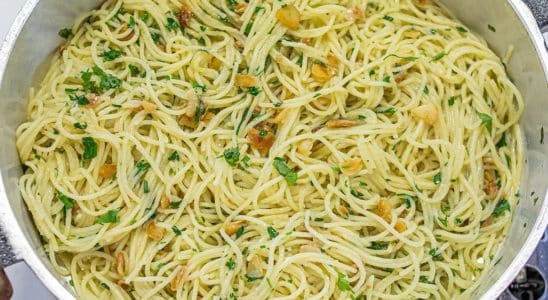 macarrão alho e óleo