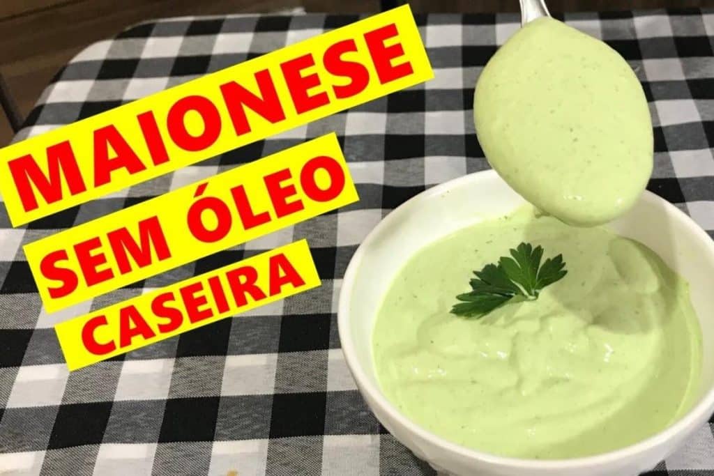 Maionese Caseira Sem Óleo