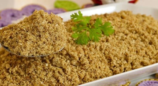 paçoca de carne do nordeste