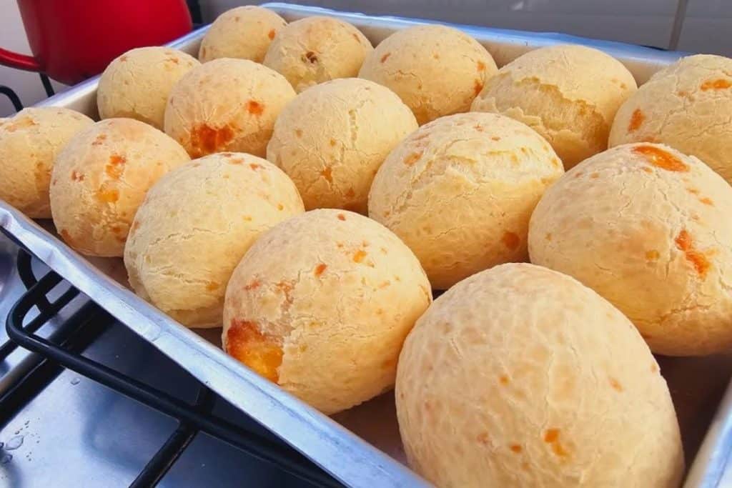 Pão De Queijo Com Polvilho