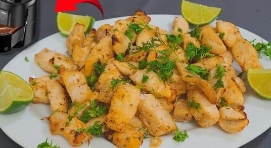 peixe frito na air fryer