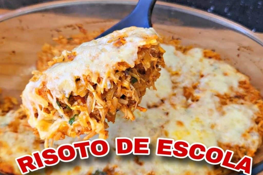 risoto de frango