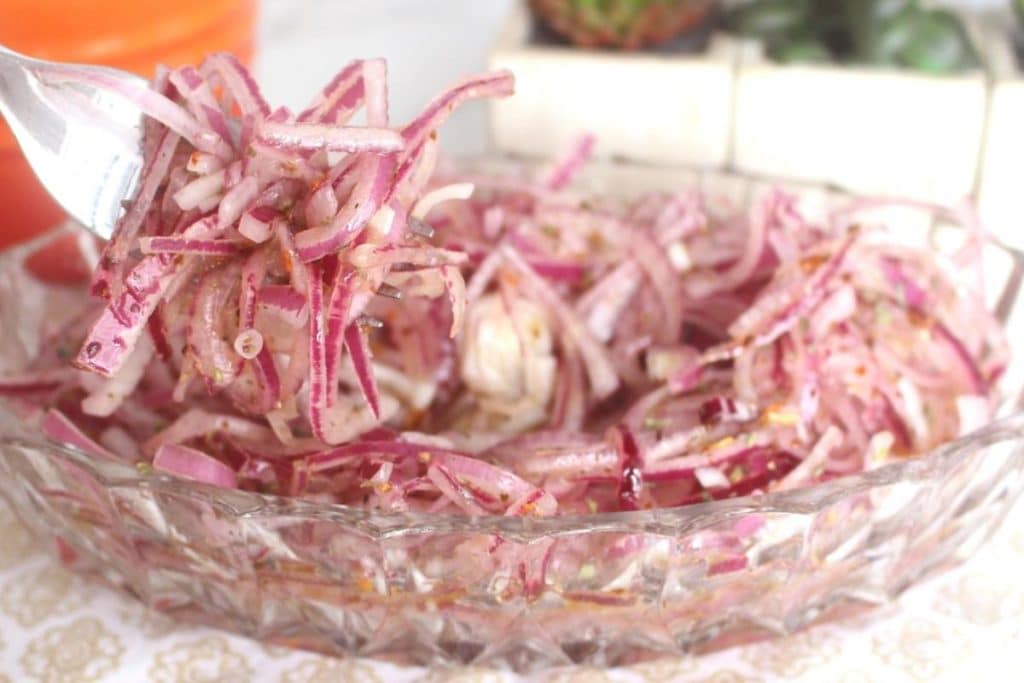 Salada De Cebola Para Churrasco