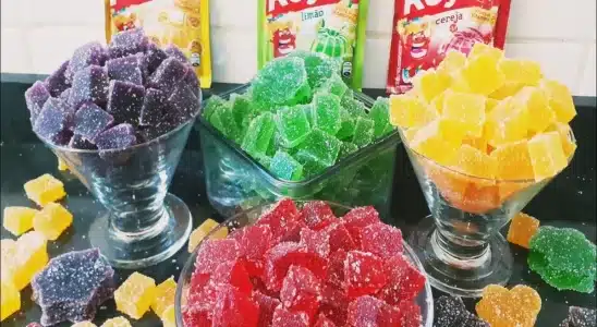 Bala de goma ou jujuba caseira: é só escolher o sabor e fazer a alegria da criançada 1 bala de goma