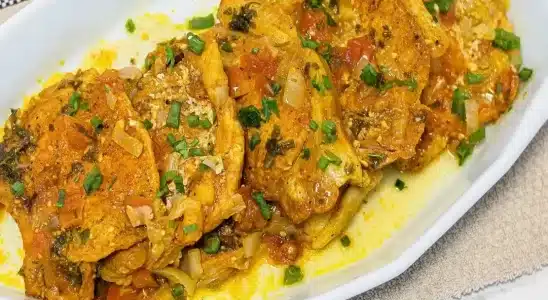 Bisteca de porco na panela de pressão: veja o tempero que eu uso para ficar bem suculenta 1 bisteca de porco na panela de pressão