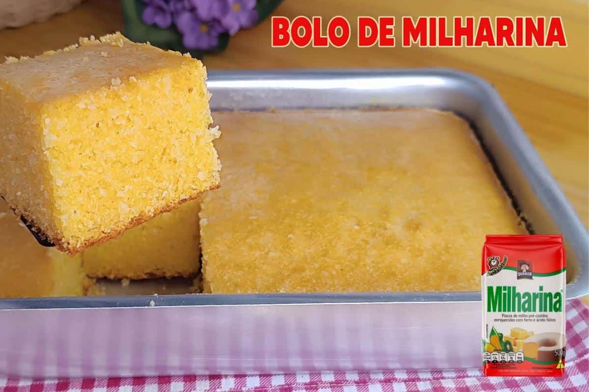 bolo de milharina