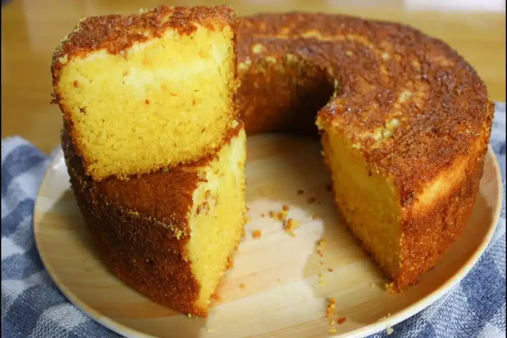 bolo de milharina