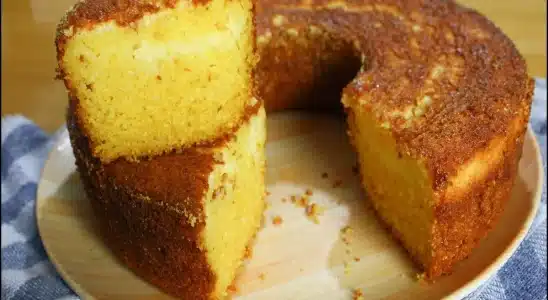 Bolo de milharina cremoso: tão gostoso que não dá para comer um pedaço só 2 bolo de milharina