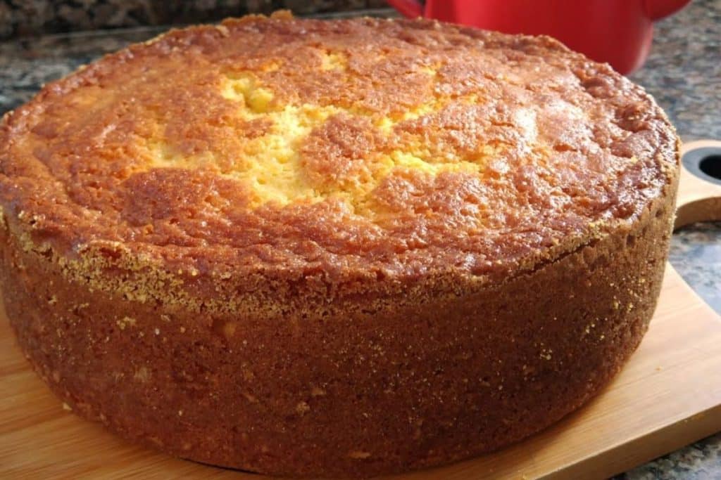 bolo de milho sem farinha