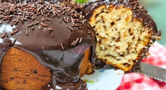 Bolo formigueiro com cobertura de chocolate: fofinho de comer lambendo os dedos 3 bolo formigueiro2502