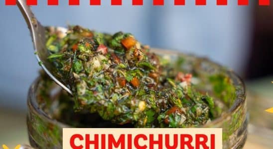 chimichurri caseiro