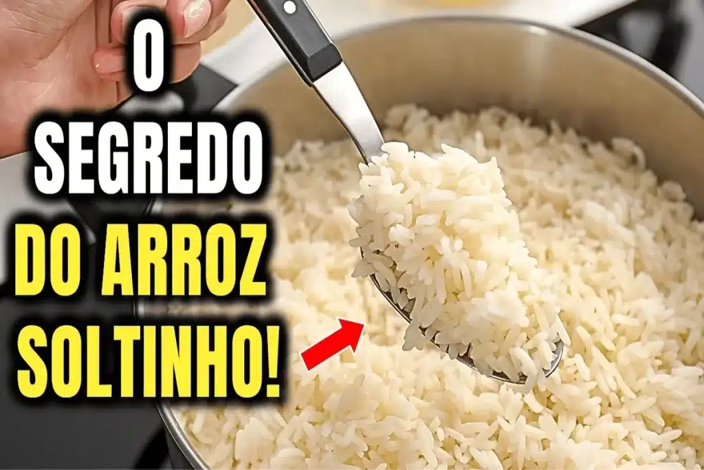 como fazer arroz soltinho